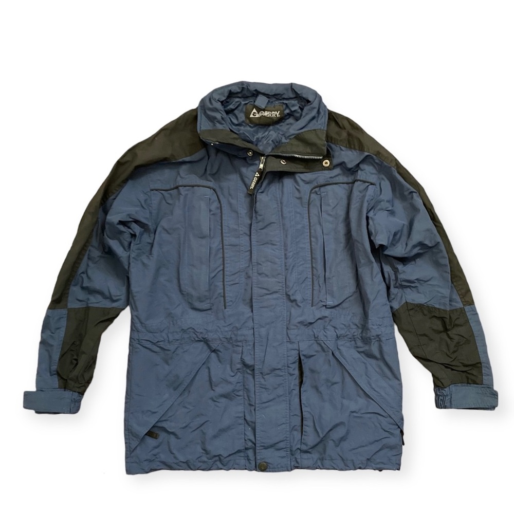 Gerry Nylon Jacket Men’s Medium Blue and Black